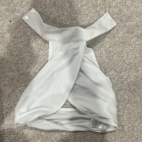 OW Other - OW white twist too swim top